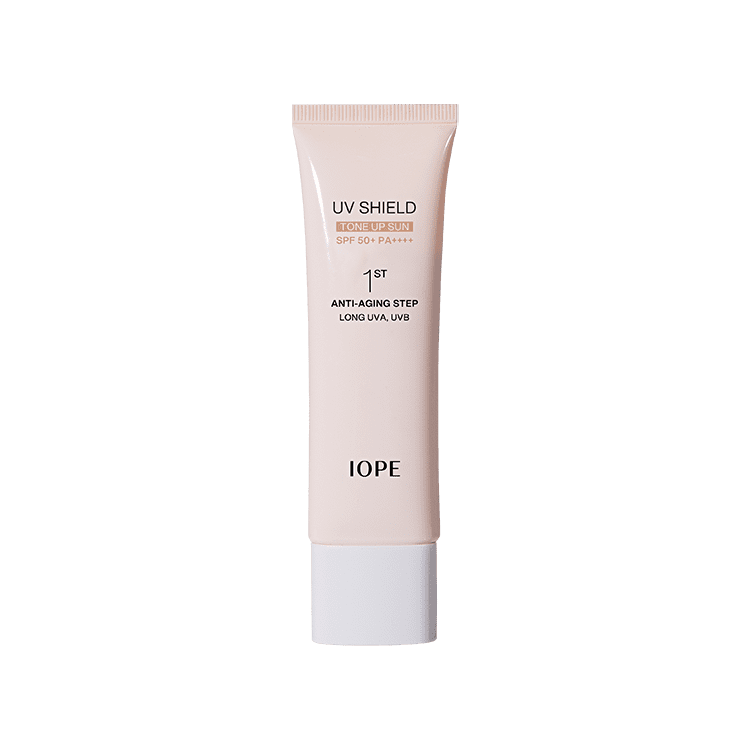 ProtoClinical k-beauty beige skincare product framed by dark side panels on a light background.