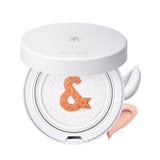 ProtoClinical k-beauty rom&nd Back Me Tone Up Sun Cushion 11g/SPF50+PA++++ single sun cushion compact in a product shot on a clean white background