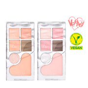 ProtoClinical k-beauty rom&nd Bare Layer Palette 14g/2color swatch image showing multiple palette shades in a grid layout on a clean background