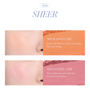 ProtoClinical k-beauty rom&nd BETTER THAN CHEEK SPRING FEVER multiple blush compacts arranged in rows with warm peach and pink tones on a pale blue and white background