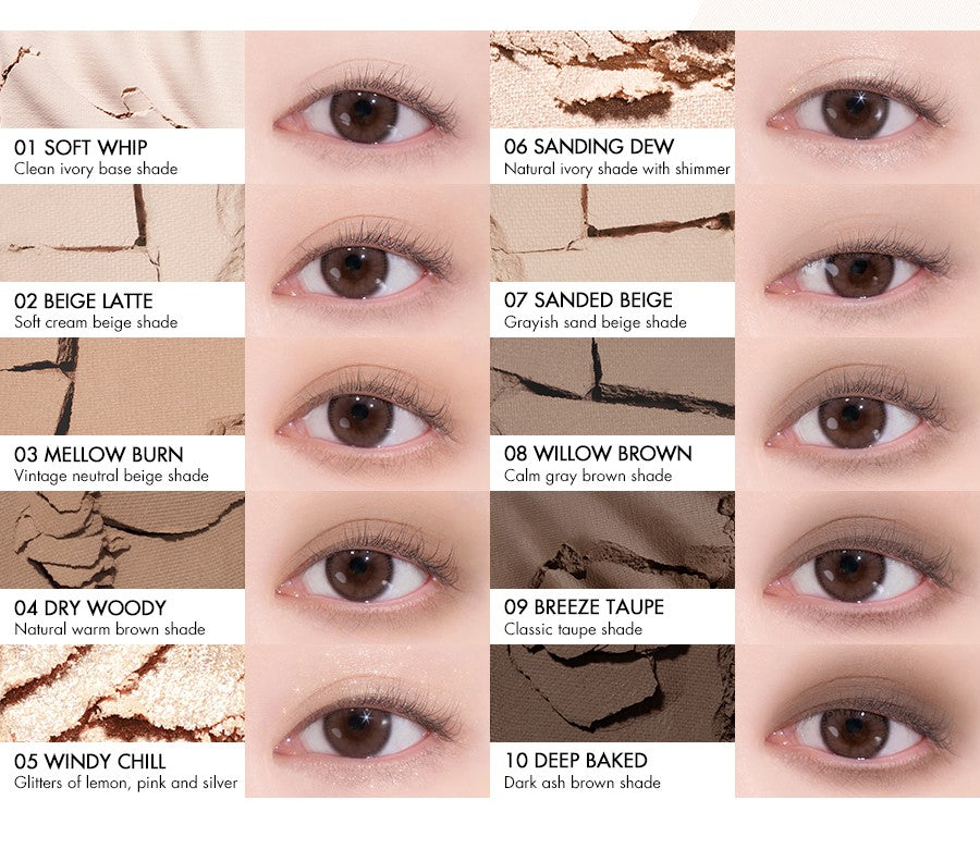 ProtoClinical k-beauty muted mauve beauty graphic with soft vertical bands on a pale background.