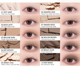 ProtoClinical k-beauty muted mauve beauty graphic with soft vertical bands on a pale background.