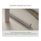 ProtoClinical k-beauty rom&nd HAN ALL EYELASH SERUM 8ml three mascara-style serum tubes standing side by side on a white background with pale blue accents