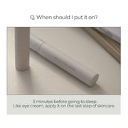 ProtoClinical k-beauty rom&nd HAN ALL EYELASH SERUM 8ml three mascara-style serum tubes standing side by side on a white background with pale blue accents