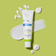 ProtoClinical k-beauty Round Lab Birch Moisturizing Mild-Up Sunscreen 50ml (SPF 50+ PA++++) single upright sunscreen package on a light background.