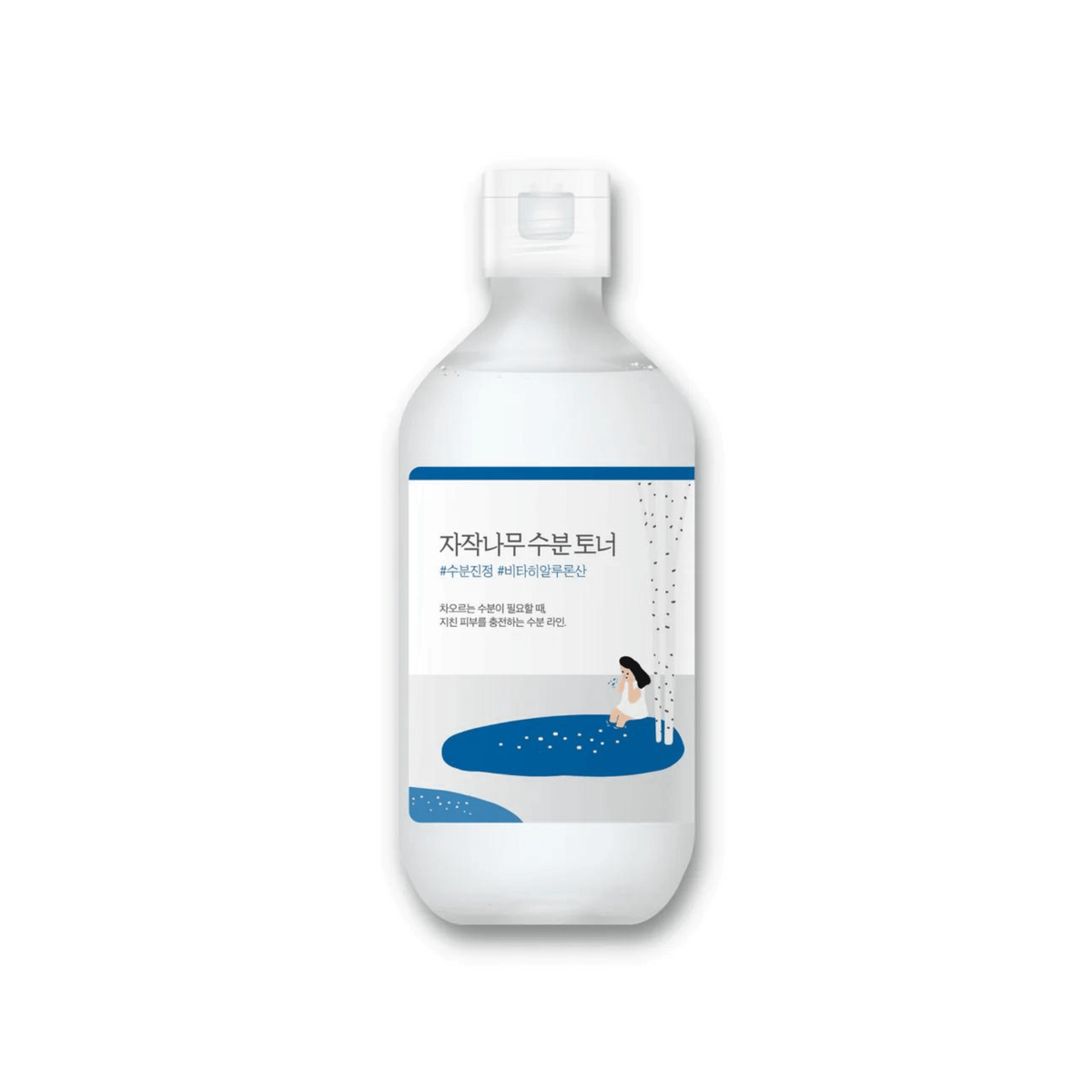 ProtoClinical k-beauty Round Lab Birch Moisturizing Toner 300ml shown against a light background.
