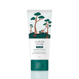 ProtoClinical k-beauty pale blue beauty product silhouette with soft lavender and peach side accents on a white background.