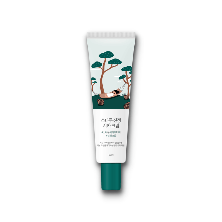 ProtoClinical k-beauty beauty product silhouette with a soft gray vertical center on a white background with pale blue side accents.