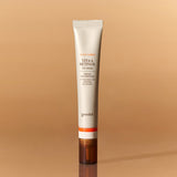 ProtoClinical k-beauty goodal Black Carrot Vita-A Retinol Eye Cream 30ml as a single upright ivory eye cream tube with a copper-toned base on a warm beige background