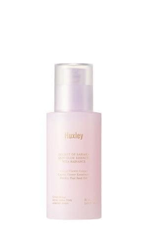 ProtoClinical k-beauty Huxley Skin Glow Essence Vita Radiance 50ml in a slim blush-toned silhouette on a white background