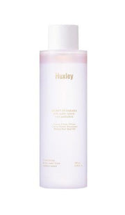 ProtoClinical k-beauty Huxley Skin Glow Toner Vita Radiance 200ml narrow vertical package silhouette in muted pastel tones on a light background