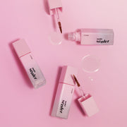 ProtoClinical k-beauty ETUDE Bare Edge Makeup Multi Sealer 8g single slim pink sealer tube centered upright on a clean white background
