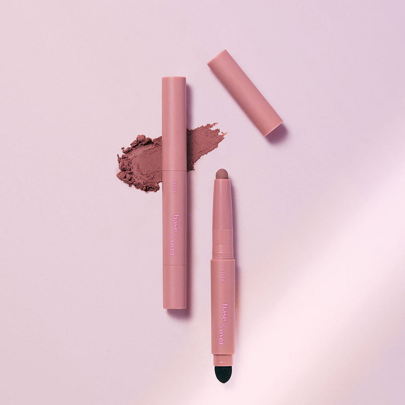 ProtoClinical k-beauty ETUDE Base & Over Lip Pencil #Pink Beige 1g single pink beige lip pencil shown upright on a white background