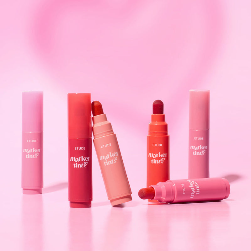 ProtoClinical k-beauty ETUDE Dear Darling Marker Tint 3.5g single marker-style lip tint studio packshot in main-view presentation