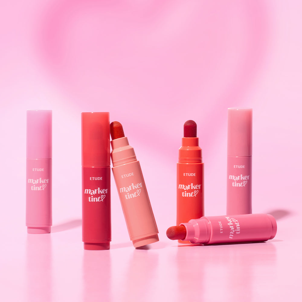ProtoClinical k-beauty ETUDE Dear Darling Marker Tint 3.5g single marker-style lip tint studio packshot in main-view presentation