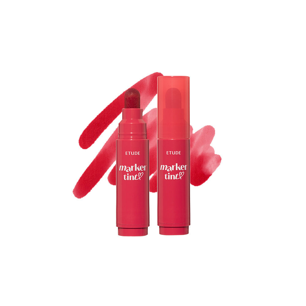 ProtoClinical k-beauty ETUDE Dear Darling Marker Tint 3.5g single marker-style lip tint studio packshot on a clean light background