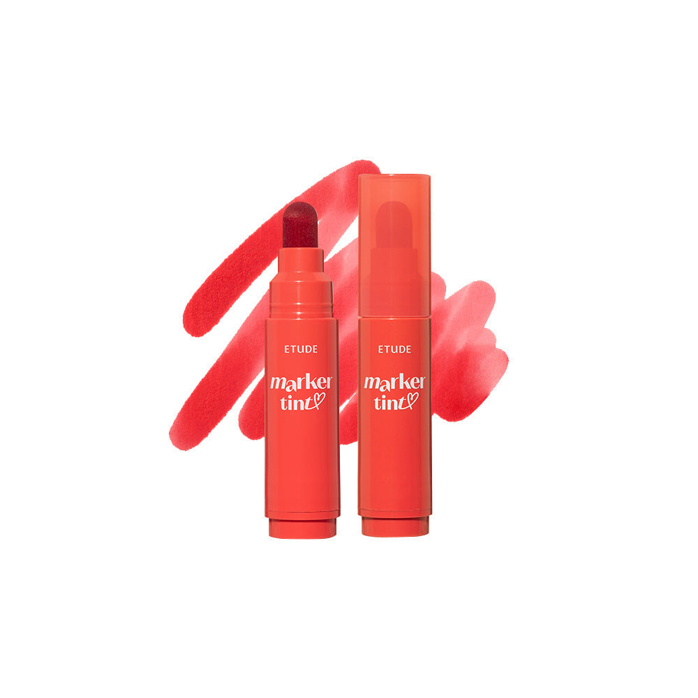 ProtoClinical k-beauty ETUDE Dear Darling Marker Tint 3.5g single marker-style lip tint studio packshot on a clean light background