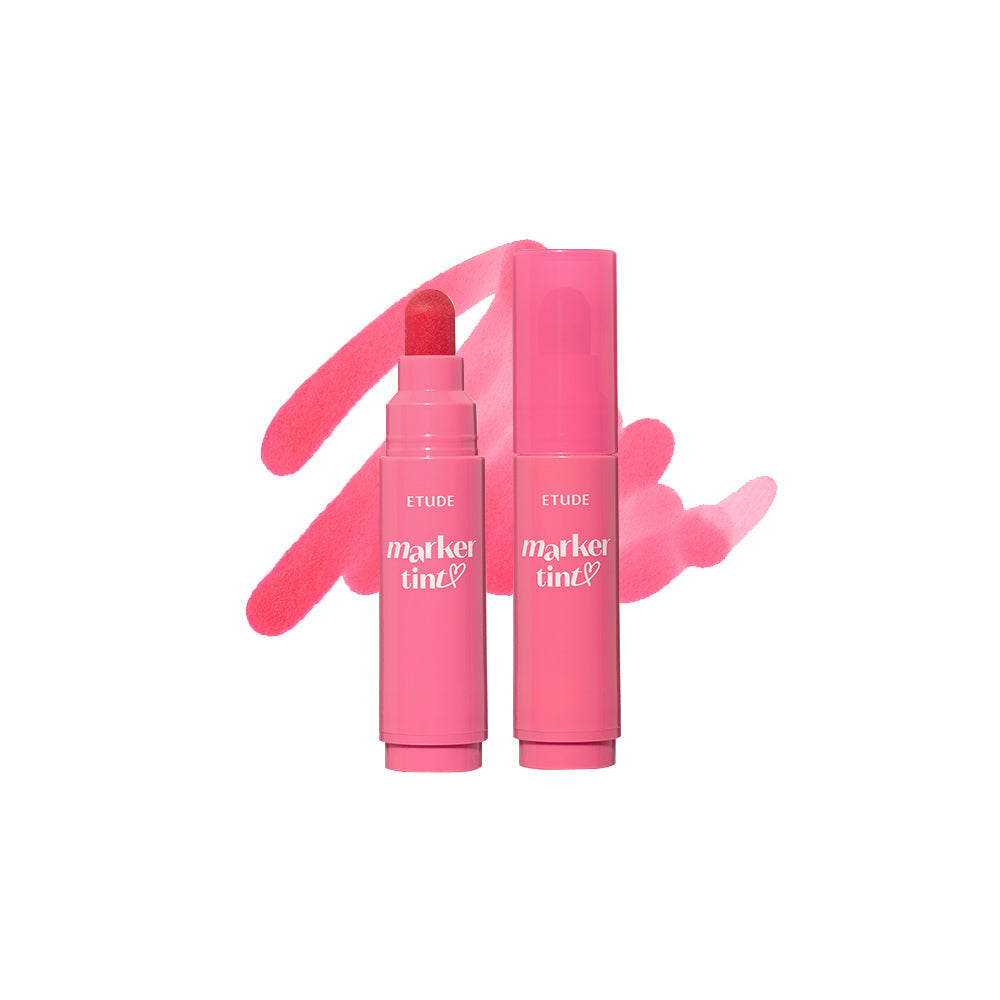 ProtoClinical k-beauty ETUDE Dear Darling Marker Tint 3.5g single marker-style lip tint studio packshot on a clean light background