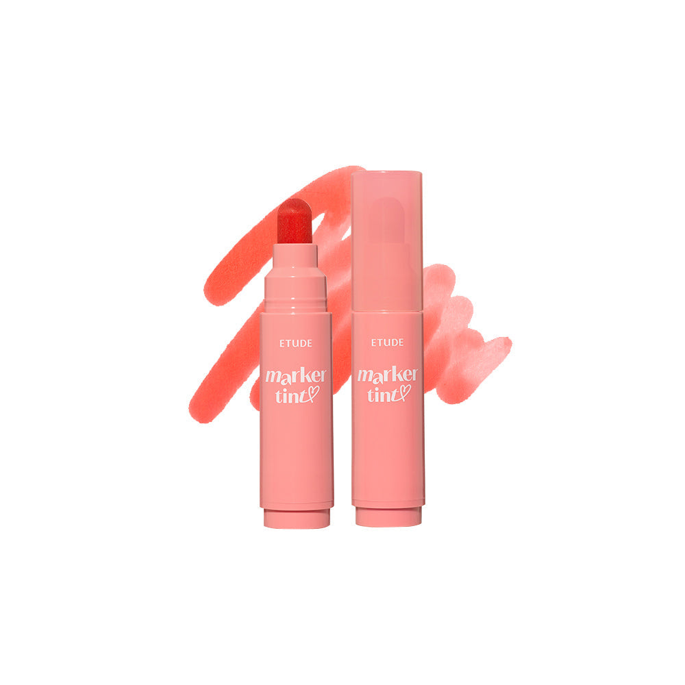 ProtoClinical k-beauty ETUDE Dear Darling Marker Tint 3.5g single marker-style lip tint studio packshot on a clean light background