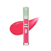 ProtoClinical k-beauty ETUDE Jelly Pang Dear Darling Water Gel Tint 5g #Milk Strawberry single lip tint studio packshot in a shade-specific product view