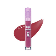 ProtoClinical k-beauty ETUDE Jelly Pang Dear Darling Water Gel Tint 5g #Red Bean Pink single lip tint studio packshot in a shade-specific product view