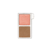 ProtoClinical k-beauty ETUDE My Best Tone Eye 2-Color Refill single clear rectangular refill case with two shadow pans centered on a white background