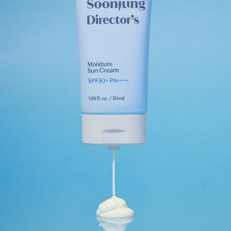 ProtoClinical k-beauty ETUDE Soonjung Director's Moisture Sun Cream SPF50+ PA++++, 50ml shown in a clean studio packshot with single product packaging on a white background
