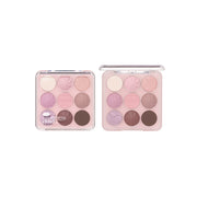 ProtoClinical k-beauty ETUDE Whipping Play Color Eyes 11.75g single rectangular eyeshadow palette with warm peach and brown pans on a light background