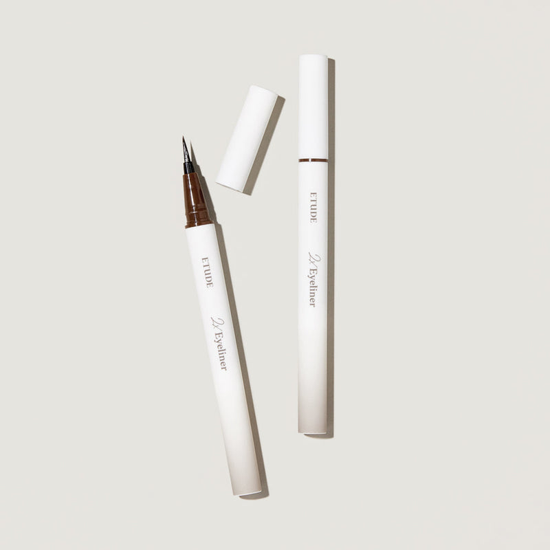 ProtoClinical k-beauty ETUDE 2X Tinting Eyeliner 0.5g single front-facing eyeliner packshot on a light background.