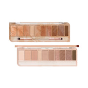 ProtoClinical k-beauty ETUDE Play Color Eyes 5.7g two warm beige eyeshadow pans side by side on a pale blue and white background