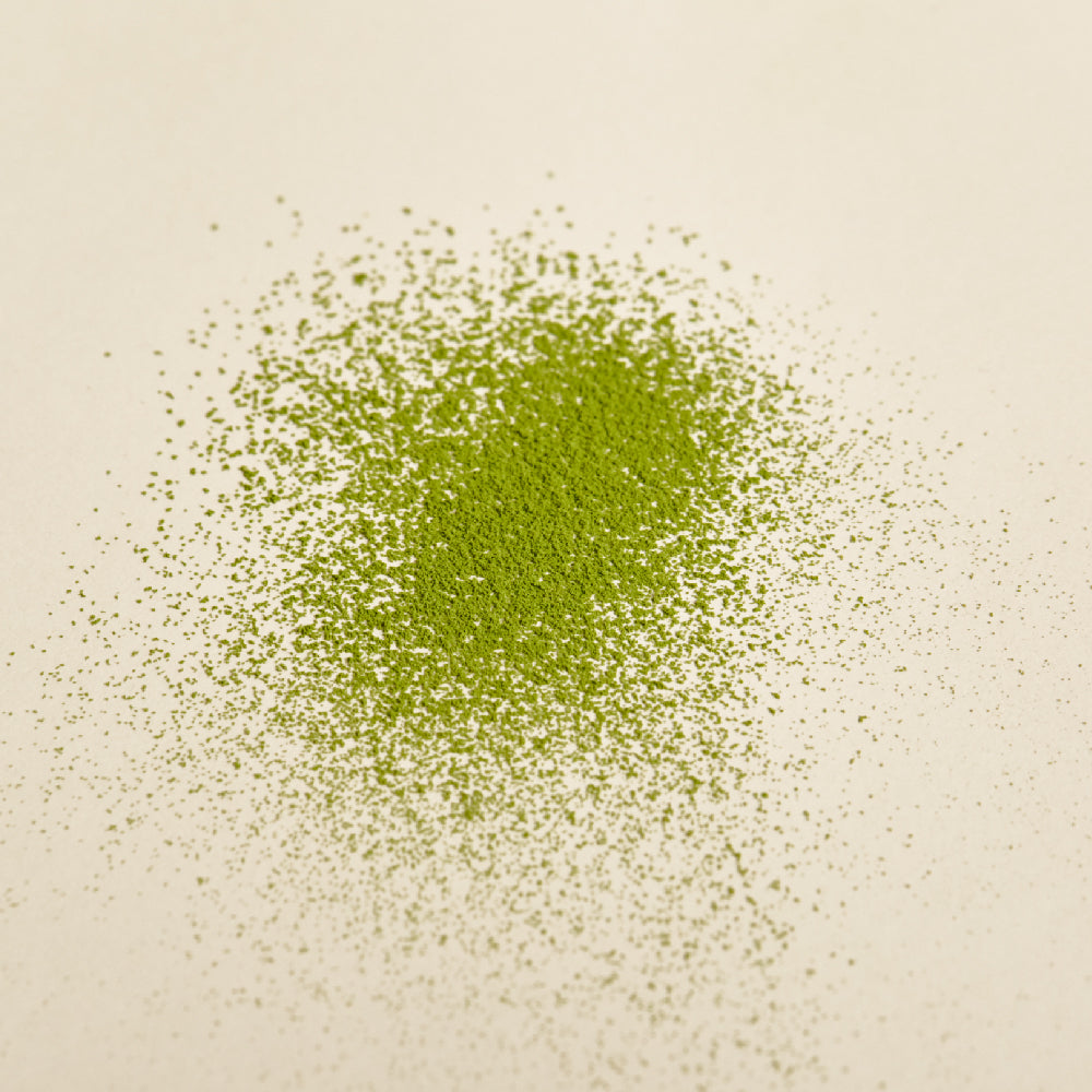 ProtoClinical k-beauty muted olive beauty product silhouette on a pale lavender background.