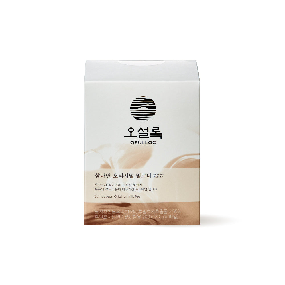 OSULLOC Original Milk Tea (10 sticks) by ProtoClinical shown in product packaging on a light background, part of the store's k-beauty and wellness assortment.