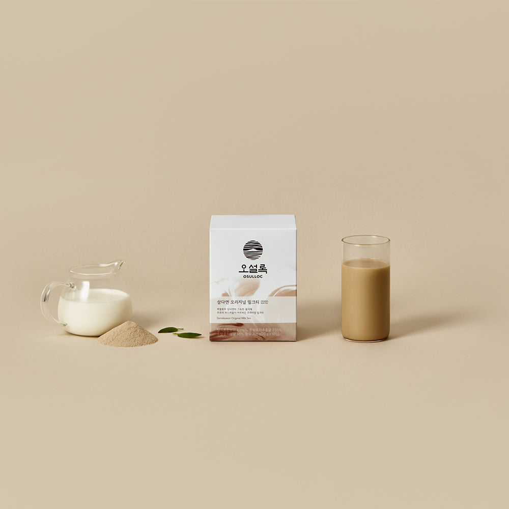 OSULLOC Original Milk Tea (10 sticks) by ProtoClinical shown in product packaging on a light background, part of the store's k-beauty and wellness assortment.