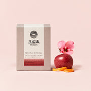 ProtoClinical k-beauty cream product packaging with a muted rose center on a light background.