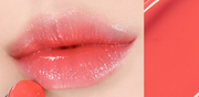 ProtoClinical k-beauty WAKEMAKE Dewy Gel Glaze Stick wide horizontal shade swatch graphic with rose and peach product panels