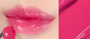 ProtoClinical k-beauty WAKEMAKE Dewy Gel Glaze Stick wide horizontal shade swatch graphic with soft pink and berry panels