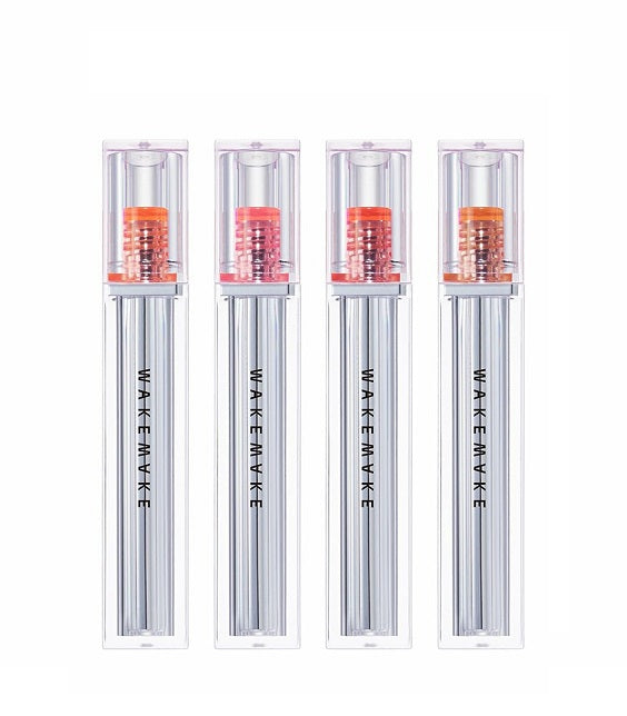ProtoClinical k-beauty WAKEMAKE Dewy Gel Glow Tint single lip tint package shown upright on a light background