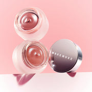 ProtoClinical k-beauty WAKEMAKE Over Blurring Pot square pot shade graphic with soft pink and beige panels on a light background