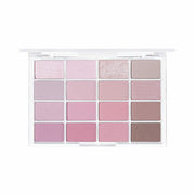 ProtoClinical k-beauty WAKEMAKE Soft Blurring Eye Palette 14g (#01~#12) single front-facing rectangular carton package in lavender and mauve tones centered on a white background