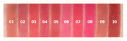 ProtoClinical k-beauty WAKEMAKE Velvet Blurring Matte Stick wide horizontal shade graphic with pink and beige swatch panels