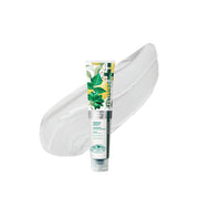 ProtoClinical k-beauty DENTISTE Citrus Fresh Toothpaste 100g single upright blue-green toothpaste tube centered on a white background with soft peach side accents.