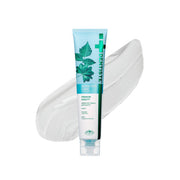 ProtoClinical k-beauty DENTISTE Sensitive Care Toothpaste 60g single upright blue toothpaste tube centered on a white background with soft peach side accents.