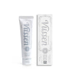 ProtoClinical k-beauty Vussen H Brightening Citrus Mint Toothpaste 120g single boxed toothpaste package on a white background