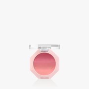 ProtoClinical k-beauty warm beige beauty close-up with a centered darker vertical form on a pale blue and white background.