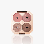 ProtoClinical k-beauty soft pink beauty graphic with a centered rose silhouette and pale mint side accents on a light background.
