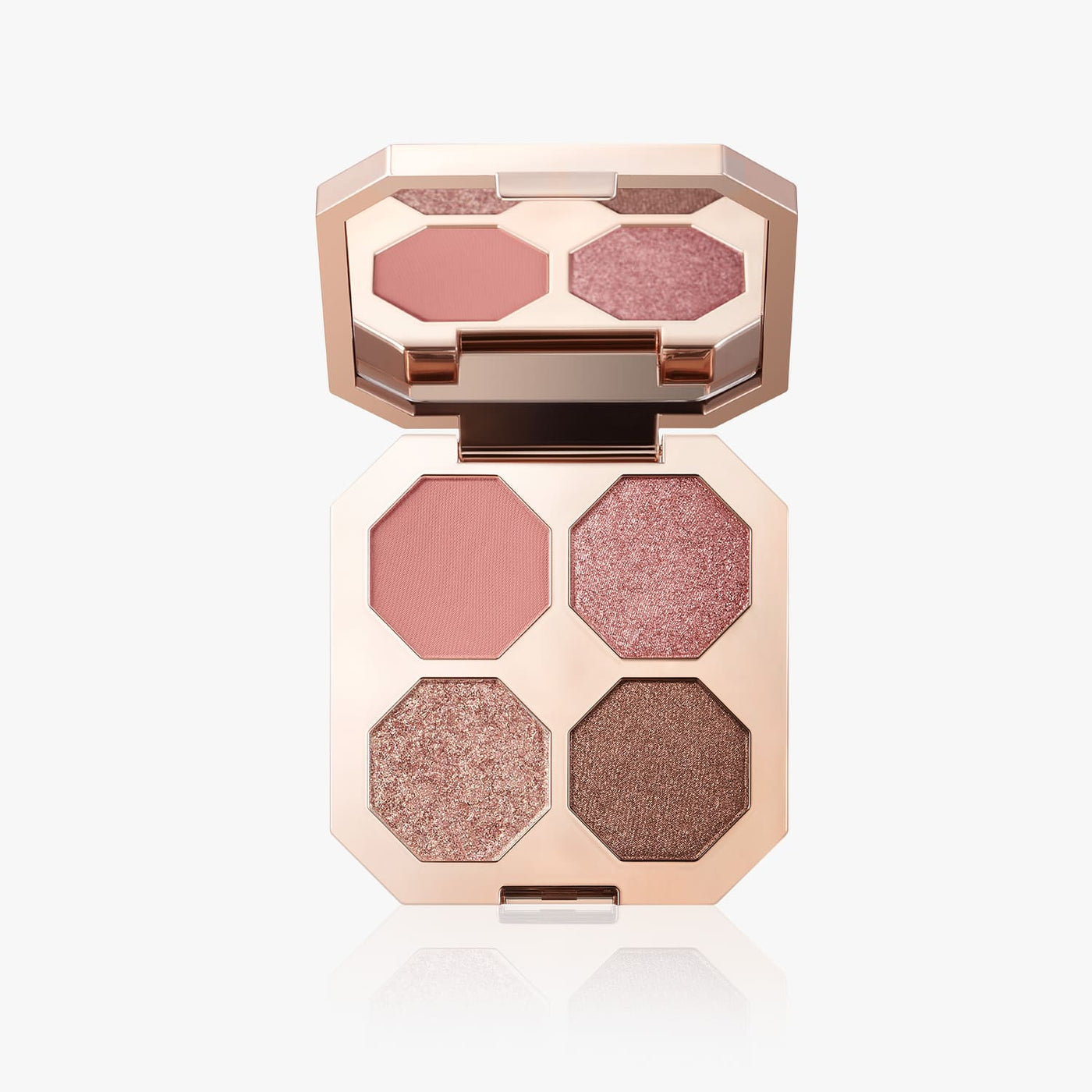 ProtoClinical k-beauty soft beige beauty graphic with a centered warm brown silhouette and pale blue side accents on a light background.