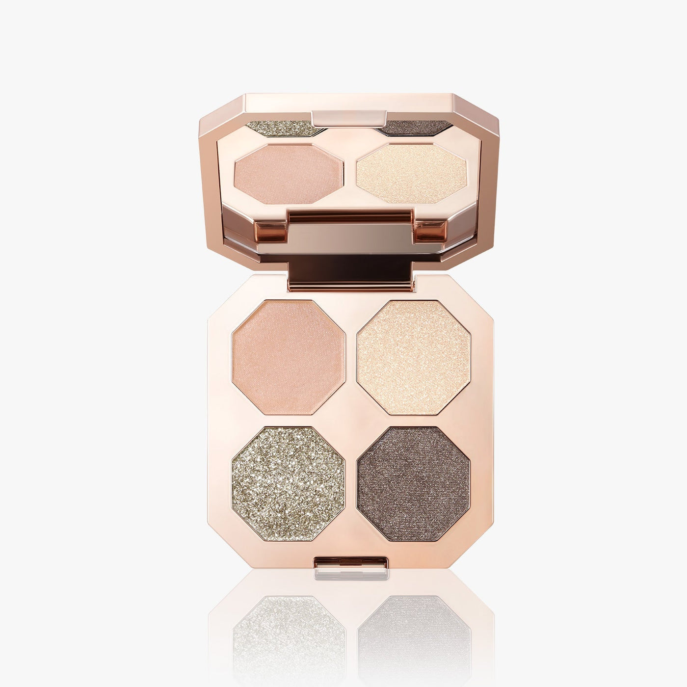 ProtoClinical k-beauty beauty product packaging with a centered olive-beige silhouette and pale blue side accents on a light background.