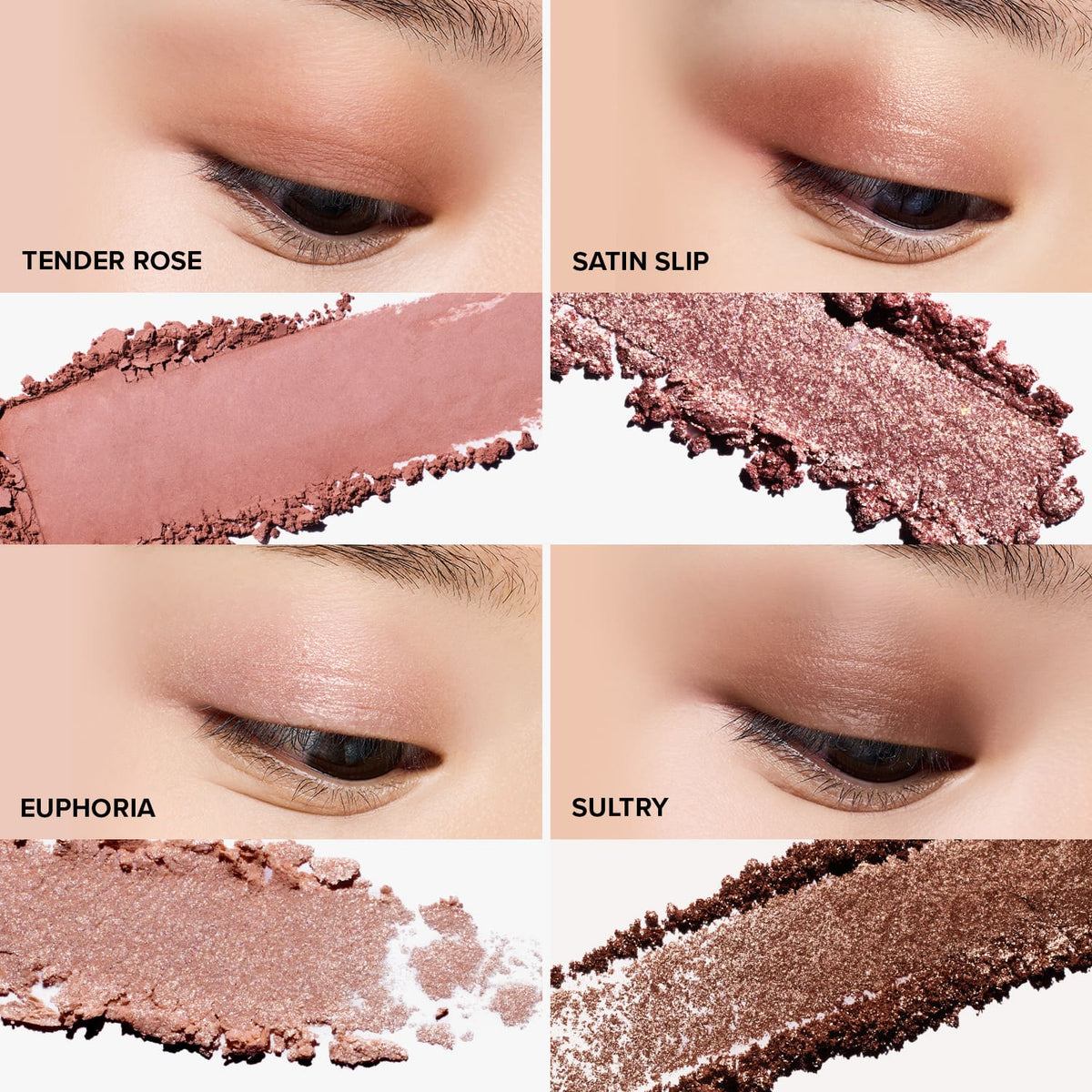 ProtoClinical k-beauty peach beauty graphic with a muted gray vertical band on a light background.