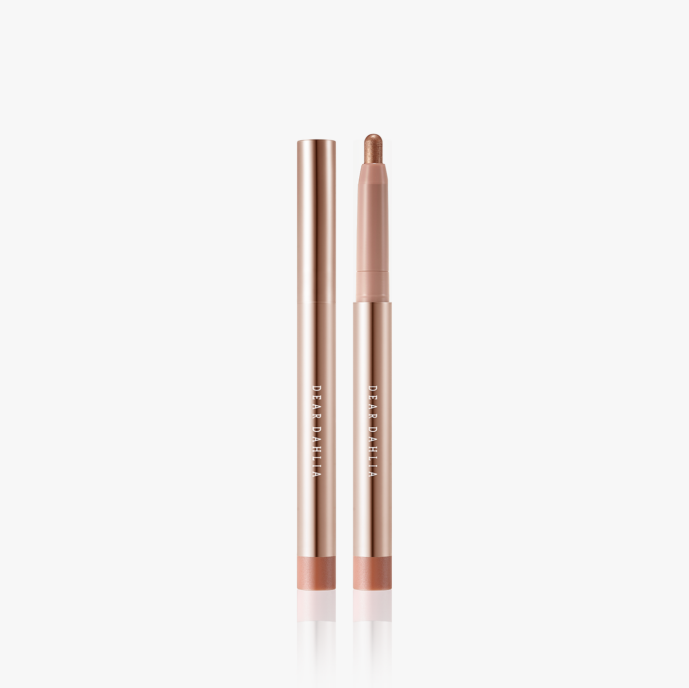 ProtoClinical k-beauty DEAR DAHLIA Perfect Designing Shadow Stick shown as a single slim pale beige shadow stick centered on a white background