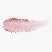 ProtoClinical k-beauty DEAR DAHLIA Perfect Designing Shadow Stick texture shot with a pale gray horizontal shadow swatch on a white background